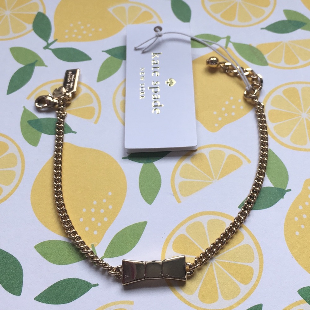 Kate Spade Bow Bracelet Hummingbird Gold